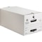Business Source Storage Boxes, Medium-duty, Letter, 12CT, WE PK BSN26746 - alternate 1